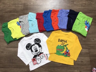 Áo cotton Jumping beans bé trai combo5c-10c