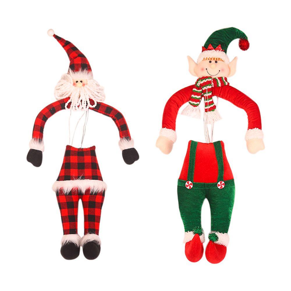 LANSEL Phụ Kiện Trang Trí Cây Thông Giáng Sinh Hình Ông Già Noel Dễ Thương