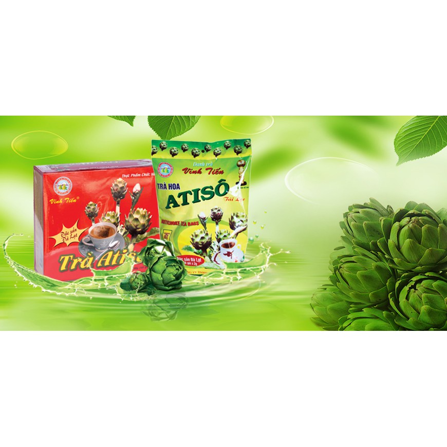 Combo 3 Gói Trà Túi Lọc Atiso Vĩnh Tiến Hảo Hạng