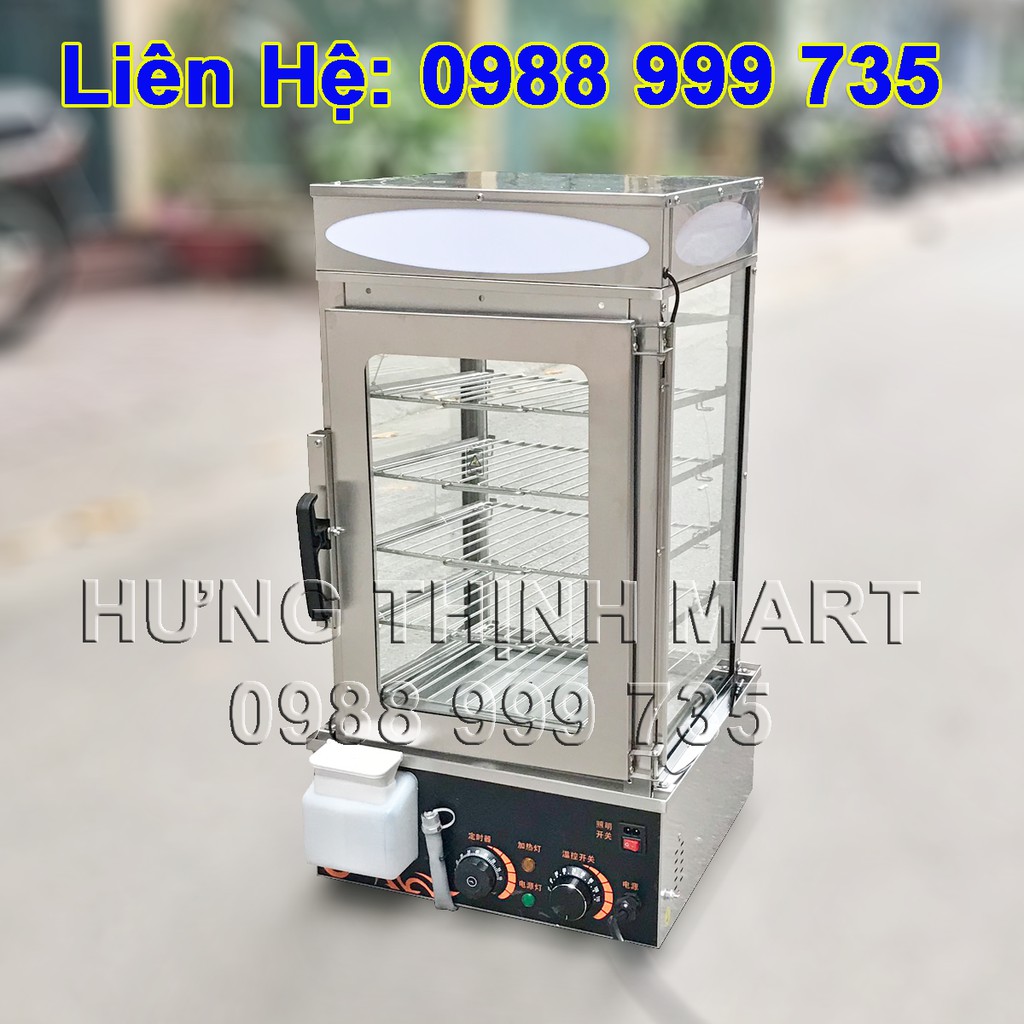 TỦ HẤP BÁNH BAO BAO TRƯNG BÀY 5 TẦNG GIÁ RẺ