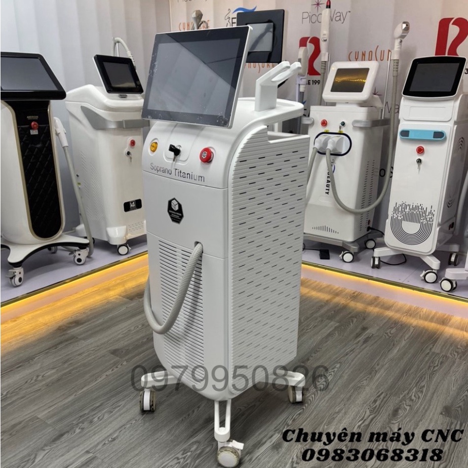 MÁY TRIỆT LÔNG XÓA XĂM DIODE LASER SOPRANO TITANIUM