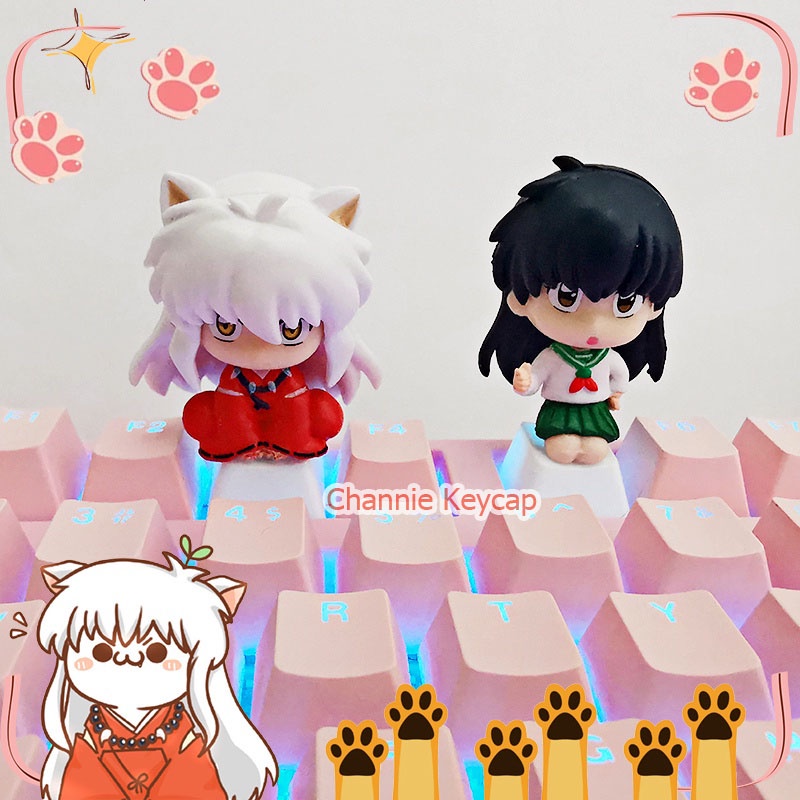 Keycap anime hoạt hình dễ thương R4 PBT