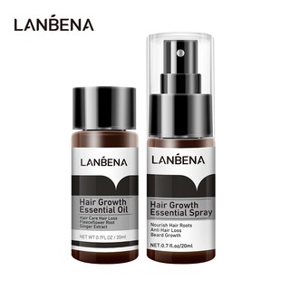 [Hàng mới về] Bộ 2 tinh chất Lanbena ngăn ngừa rụng tóc và kích mọc tóc