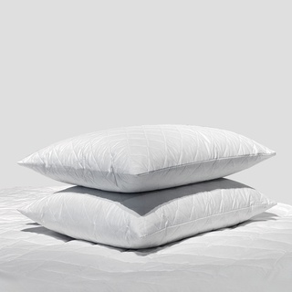 Bảo Vệ Ruột Gối Có Khoá Kéo Cotton AMARA - Kích Thước 50x70cm, Mềm Mại, Chống Thấm - Chống Bẩn