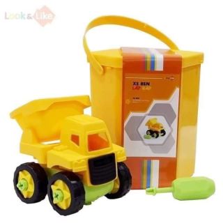 Xô linh kiện Lắp ráp xe ben