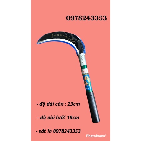 Quắm phát cây lưỡi dao - cán dài 25cm sắc bén