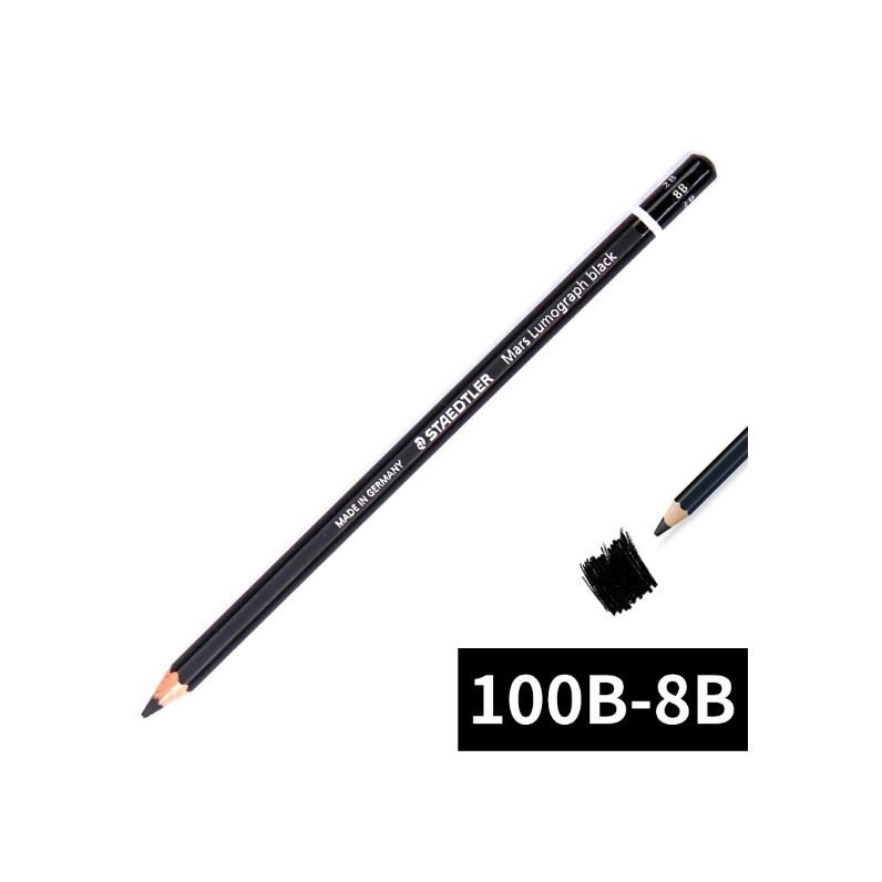 Chì Phác Thảo STAEDTLER Mars Lumograph Black Cao Cấp