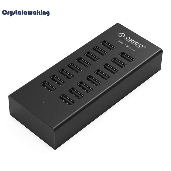 ORICO H1613 16 Cổng USB 2.0 HUB Bộ Sạc USB Bộ Chia W/Bộ Chuyển Đổi Điện