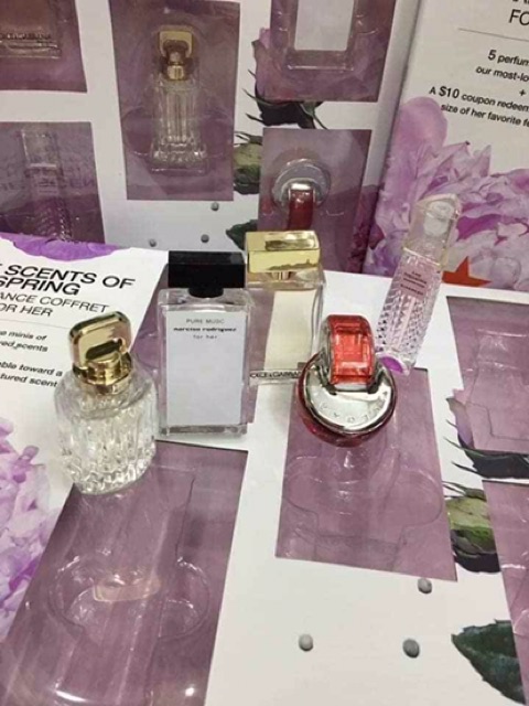 🌸[MACYS] Set nước hoa dành cho Nữ 𝐓𝐇𝐄 𝐒𝐂𝐄𝐍𝐓𝐒 𝐎𝐅 𝐒𝐏𝐑𝐈𝐍𝐆 😍😍😍 | Thế Giới Skin Care