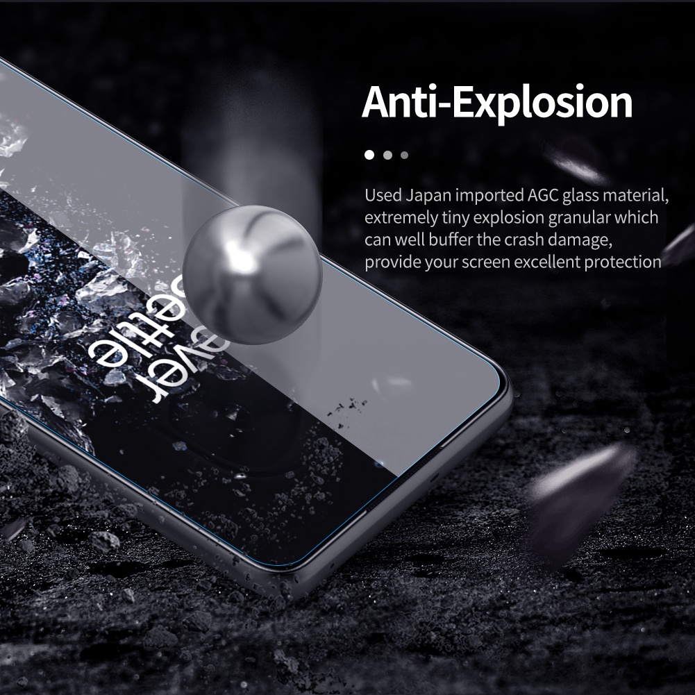 Kính Cường Lực NILLKIN 9H Chống Trầy Xước Chống Dấu Vân Tay Cho OnePlus Ace Pro / OnePlus 10T
