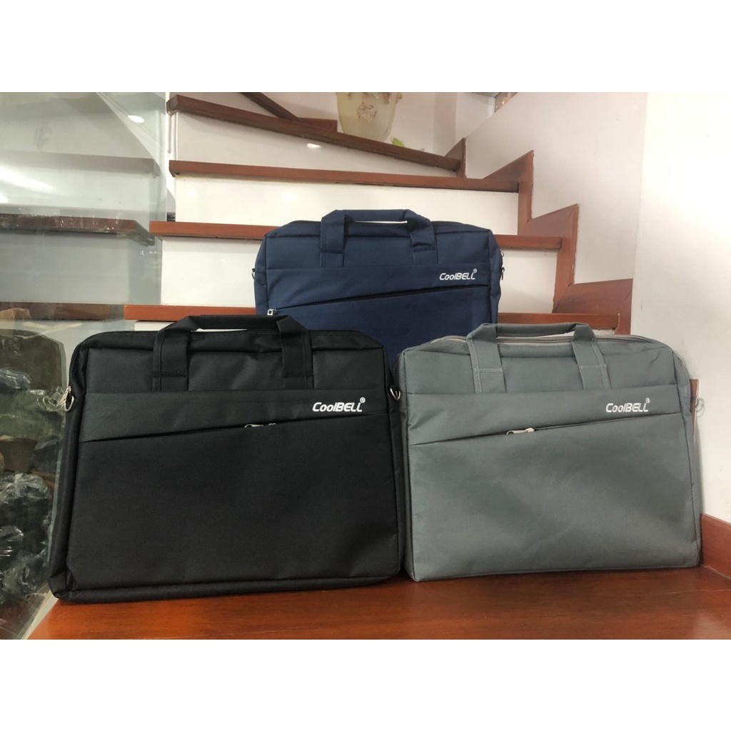 Cặp túi xách đựng laptop macbook Coobell 15.6 inch hàng dày dặn giao ngẫu nhiên full túi bóng  AKIKO AKT01