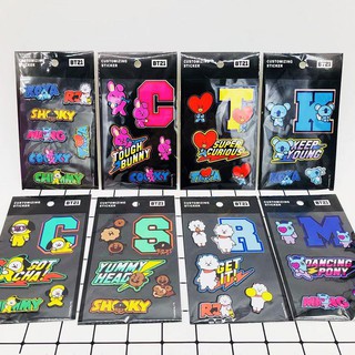 Sticker dán nhóm nhạc BTS bt21