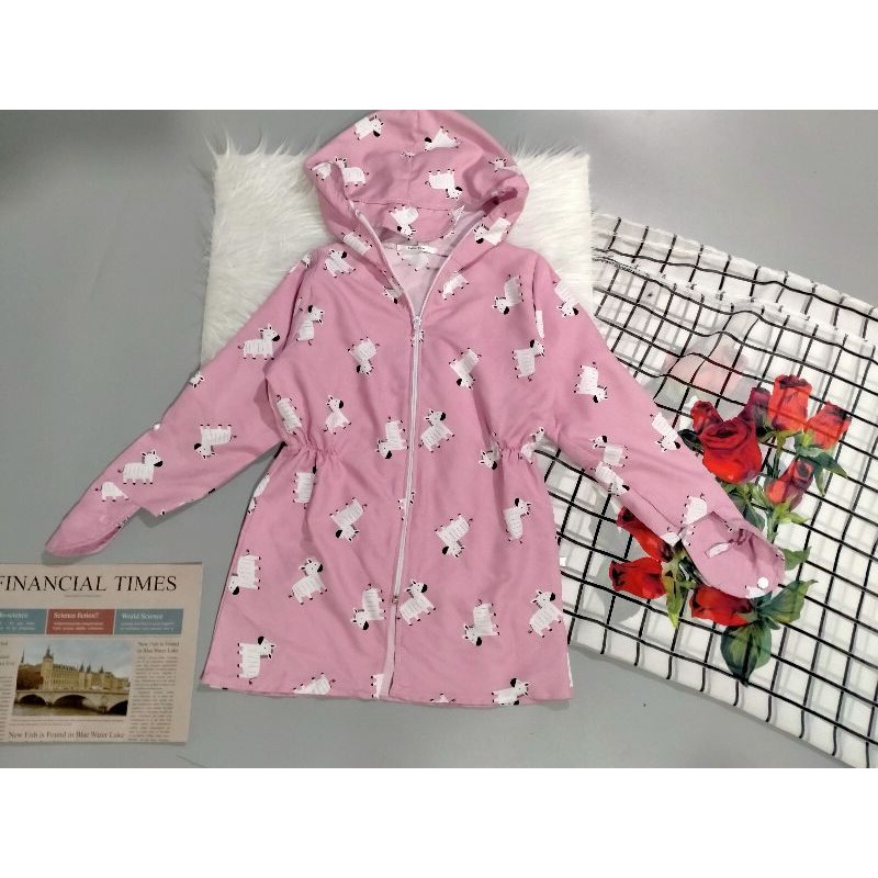 Áo chống nắng dài cho bé 15_35kg