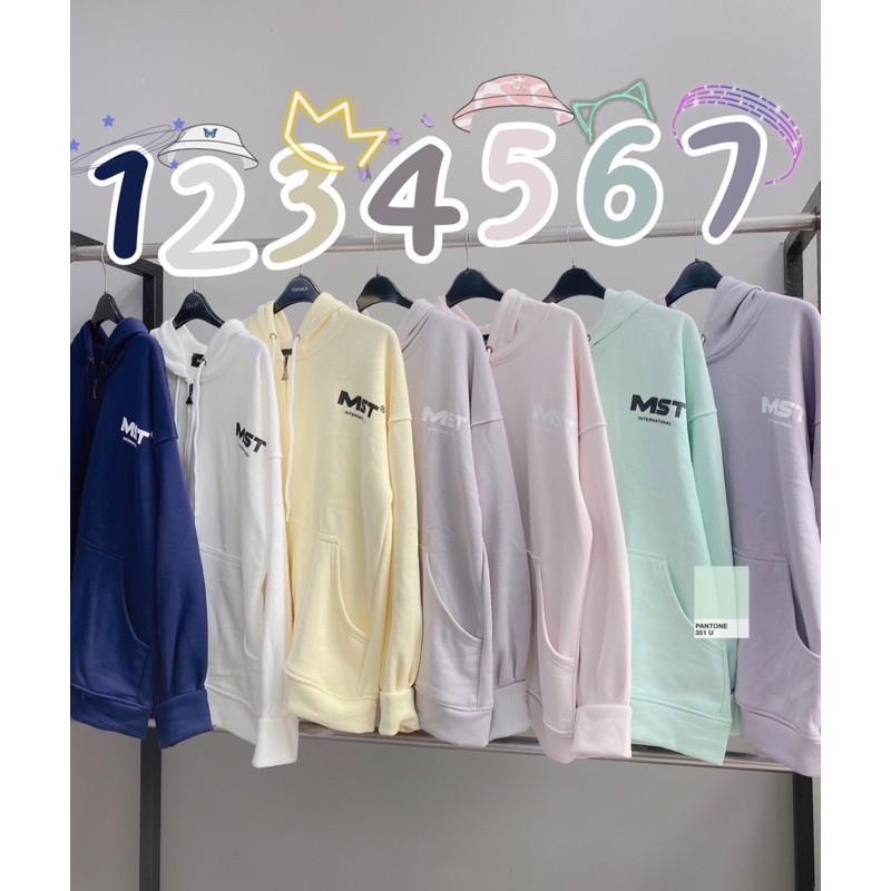 Áo Khoác Tay Phồng Nữ Khoá Kéo - Nỉ Ngoại Xuất Dư