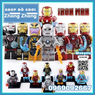 Giảm Giá Đồ Chơi Xếp Hình Người Sắt Iron Man Gồm Thanos - War Machine  Minifigures Xinh X0252 - Beecost