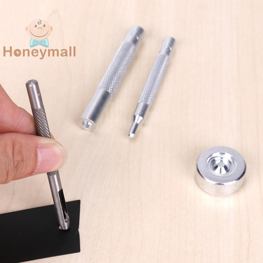 Bộ 4 Dụng Cụ Đóng Nút Bằng Kim Loại Thiết Kế Tự Làm Tiện Dụng