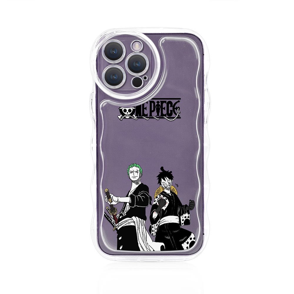 Ốp Điện Thoại Silicone Mềm Chống Sốc In Hình One Piece Cho iPhone 14 Pro Max 11 12 13Pro