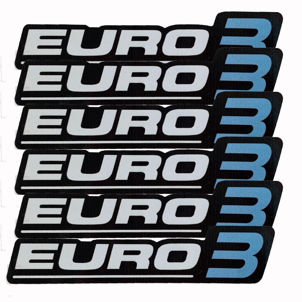 TEM  CHỮ EURO2, EURO3, EURO4 XE Ô TÔ, XE HƠI   - NHIỀU MÀU LỰA CHỌN