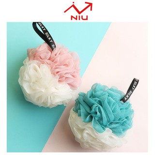 Bông Tắm Vải Lưới Tròn Cao Cấp