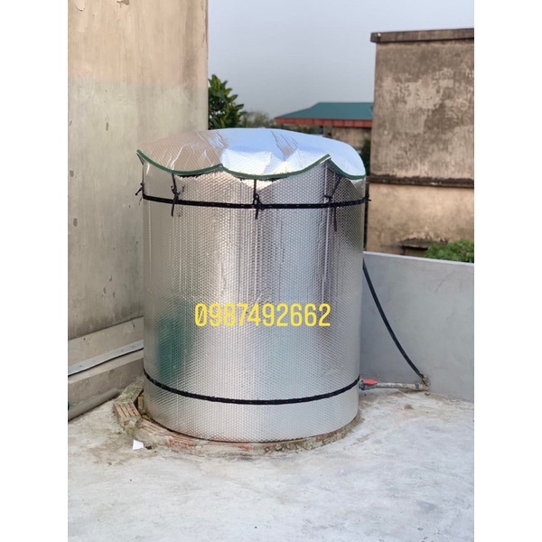 #ÁO_bọc_chống_nóng téc_bồn_nước ( 1000 lít Đứng )