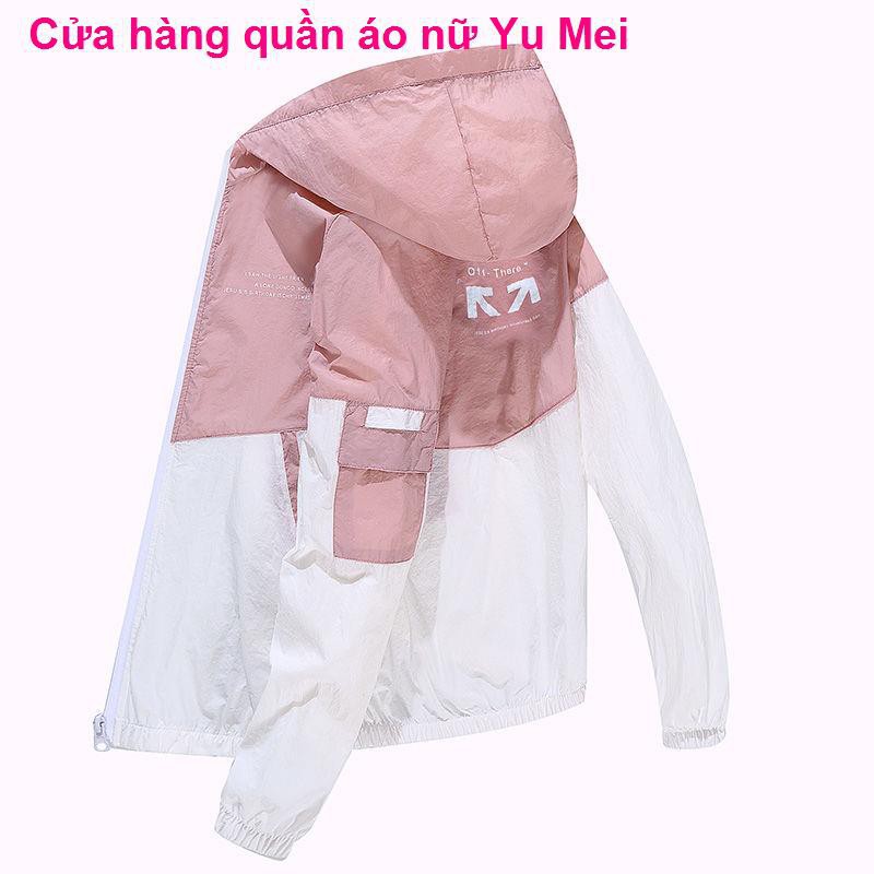Quần áo chống nắngÁo khoác chống nắng nam mùa hè phiên bản Hàn Quốc thời thượng Quần mỏng thoáng khí phù hợp ་