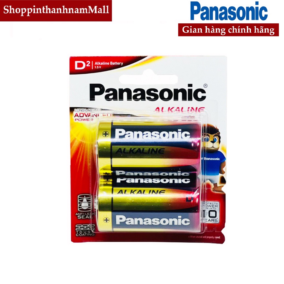 Pin Đại Panasonic Alkaline LR20T Xuất Xứ Nhật Bản Dung Lượng Cao