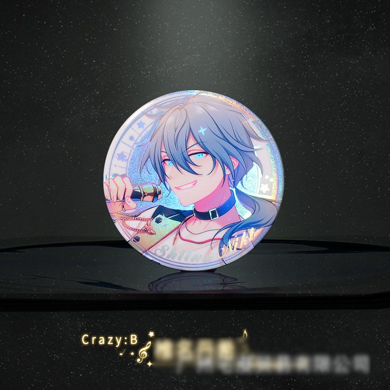 Huy hiệu IN HÌNH Ensemble Stars Đào Tạo Thần Tượng anime chibi dễ thương tiện lợi