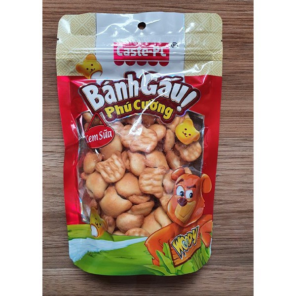 Bánh kem gấu Phú Cường gói 200g