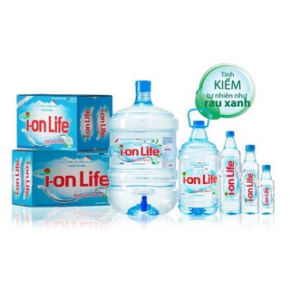 Nước ion life 330ml 24chai/thùng