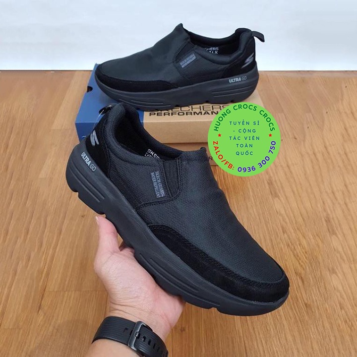 GIÀY THỂ THAO SKECHERS GOWALK DURO CHO NAM MÀU ĐEN