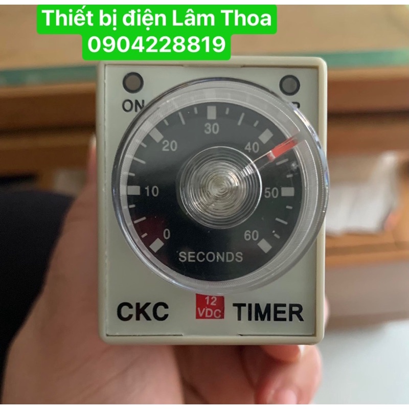 Rơ le thời gian CKC 12,24VDC