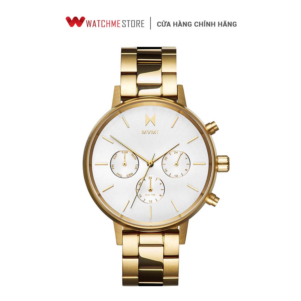 [ ĐẶC BIỆT 18-29.07 - VOUCHER 10%] - Đồng hồ Nữ MVMT dây thép không gỉ 38mm - D-FC01-G