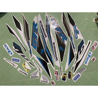 tem winner 150 GTR xanh đen cao cấp