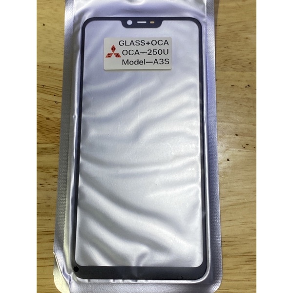 kính ép oca xịn Oppo a3s/Realme c1/a5… dùng chung