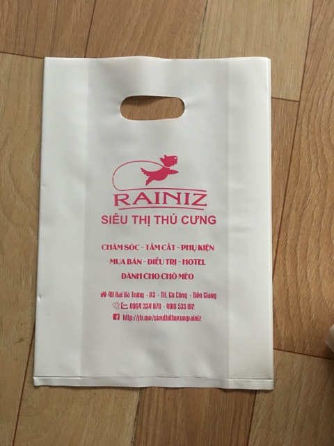 combo 20kg túi in theo yêu cầu xoài PE bóng dẻo