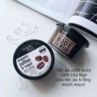 Tẩy da chết 💖𝐅𝐑𝐄𝐄𝐒𝐇𝐈𝐏💖 Tẩy da chết body cà phê Organic Shop