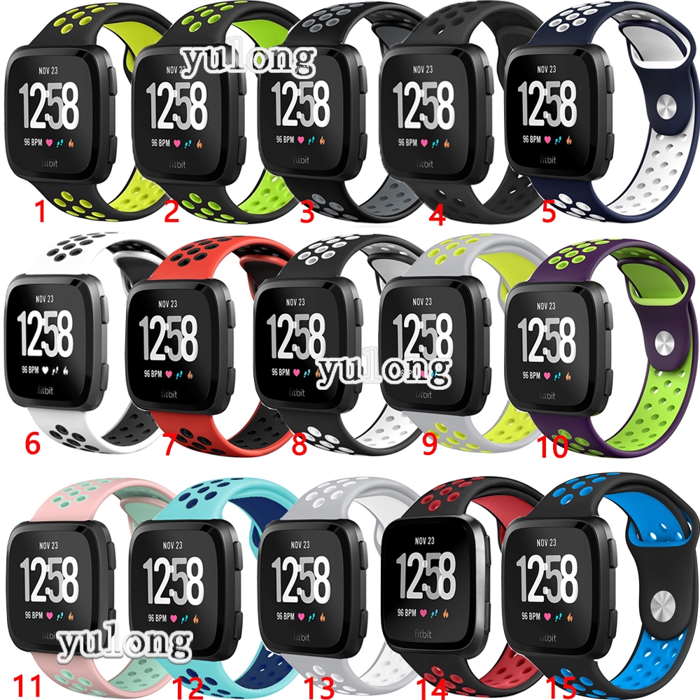 Dây Đeo Đồng Hồ Silicone Cho Fitbit Versa 2 lite se