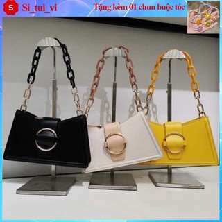 Túi xách nữ Kẹp Nách đeo chéo thời trang công sở Dây xích phong cách hàn quốc đẹp _TDC039