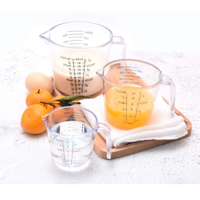 Cup đong - cốc đong có chia vạch 600ml