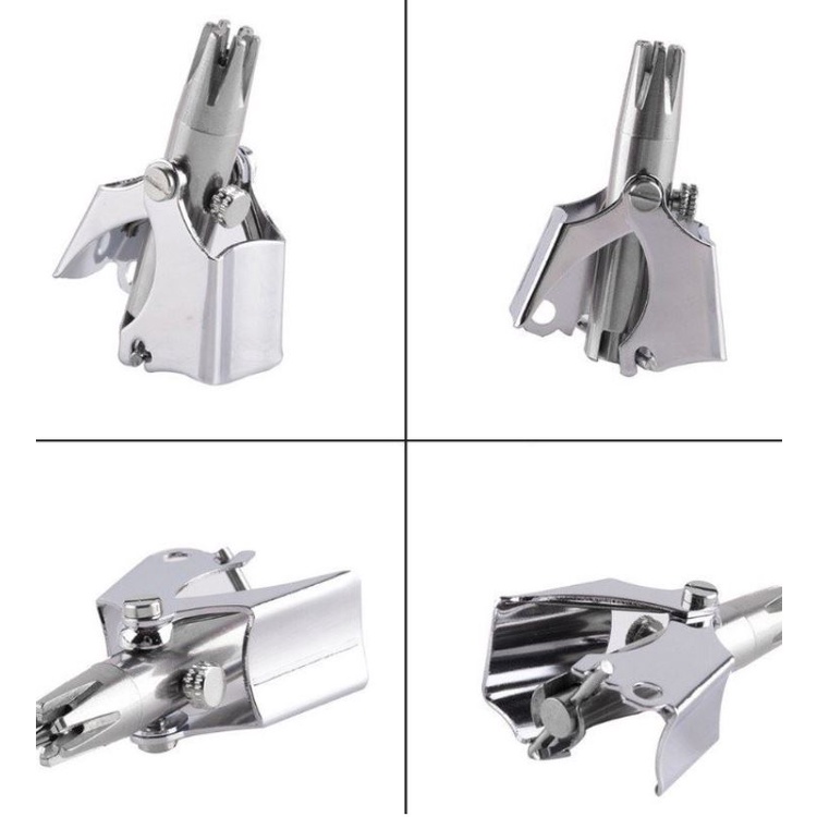 Dụng cụ cắt tỉa vệ sinh lông mũi cầm tay bằng inox cao cấp siêu tiện dụng