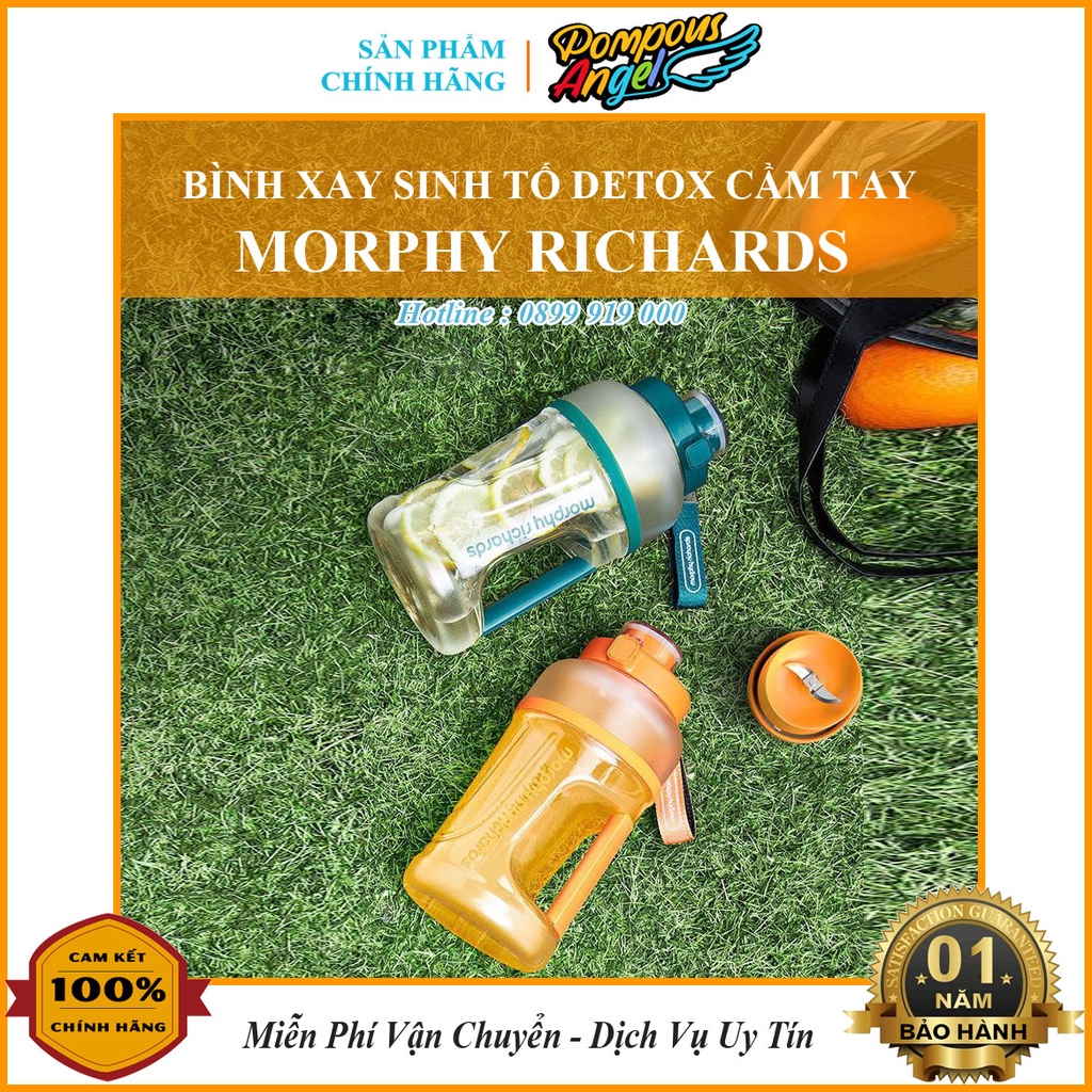 Bình xay sinh tố detox di động cầm tay dung tích 1L MORPHY RICHARDS MR9802 đủ màu bảo hành 12 tháng