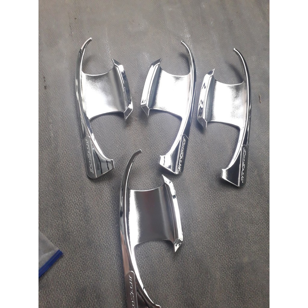 Bộ 4 ốp hõm cửa mạ crom xe Ford Ecosport 2020,2021