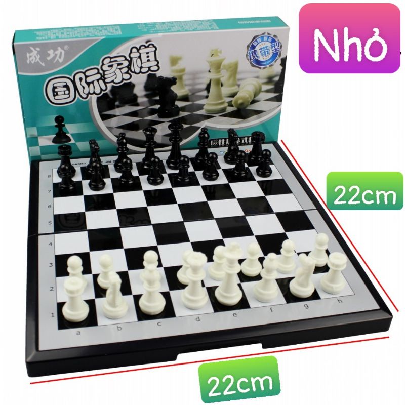 BÀN CỜ VUA QUỐC TẾ CÓ NAM CHÂM THÀNH CÔNG - 3 KÍCH CỠ