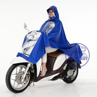 Áo mưa choàng Sơn Thủy K26, áo mưa vải dù siêu nhẹ có kính che mặt thiết