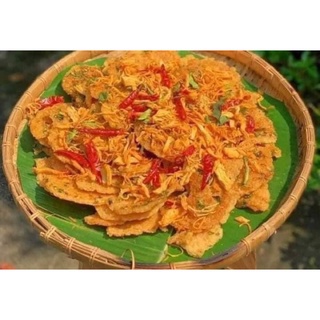 Cơm cháy lắc khô gà lá chanh hũ 500gr
