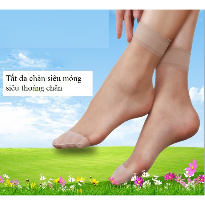 208208-combo 2 đôi tất da chân nữ Langsha giá 30k - 208208-1
