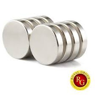 Nam châm viên đất hiếm 25x5mm