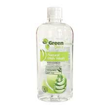 Nước Rửa Bát Organic cho mẹ và bé cùng gia đình Green Bee Lô hội hữu cơ 400ml