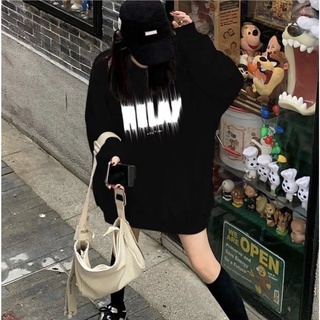 Áo Sweater Dài tay In Chữ Relax Unisex - Nỉ chân cua form rộng tay bồng kiểu dáng đường phố cá tính hàn quốc