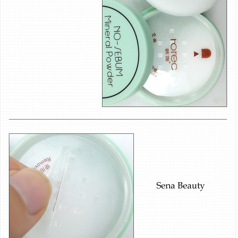 Phấn phủ kiềm dầu dạng bột No Sebum Mineral Powder Rorec Senabeauty | BigBuy360 - bigbuy360.vn